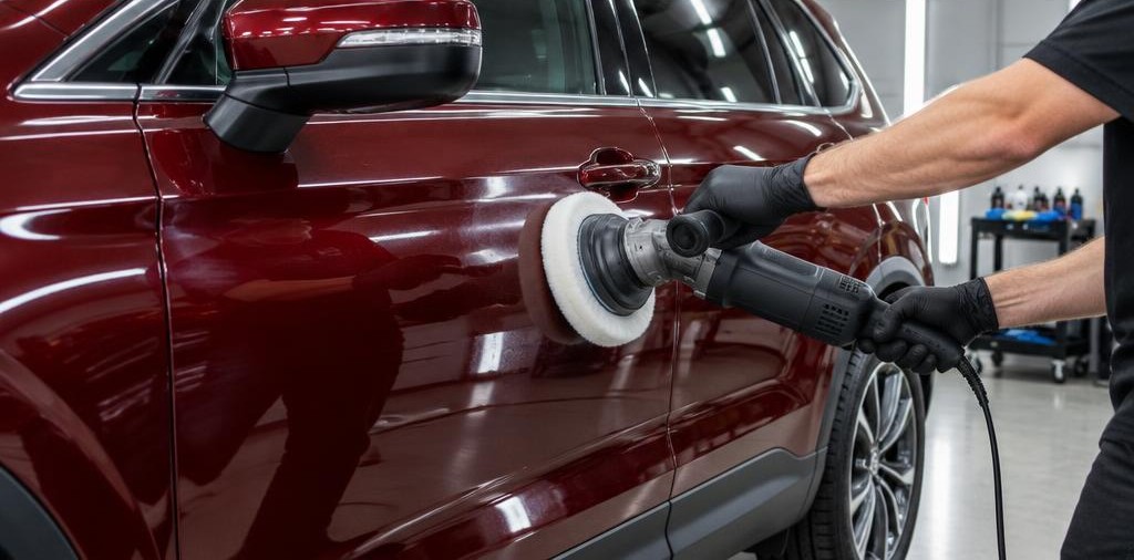 Compound and Buffing — SUV detailing